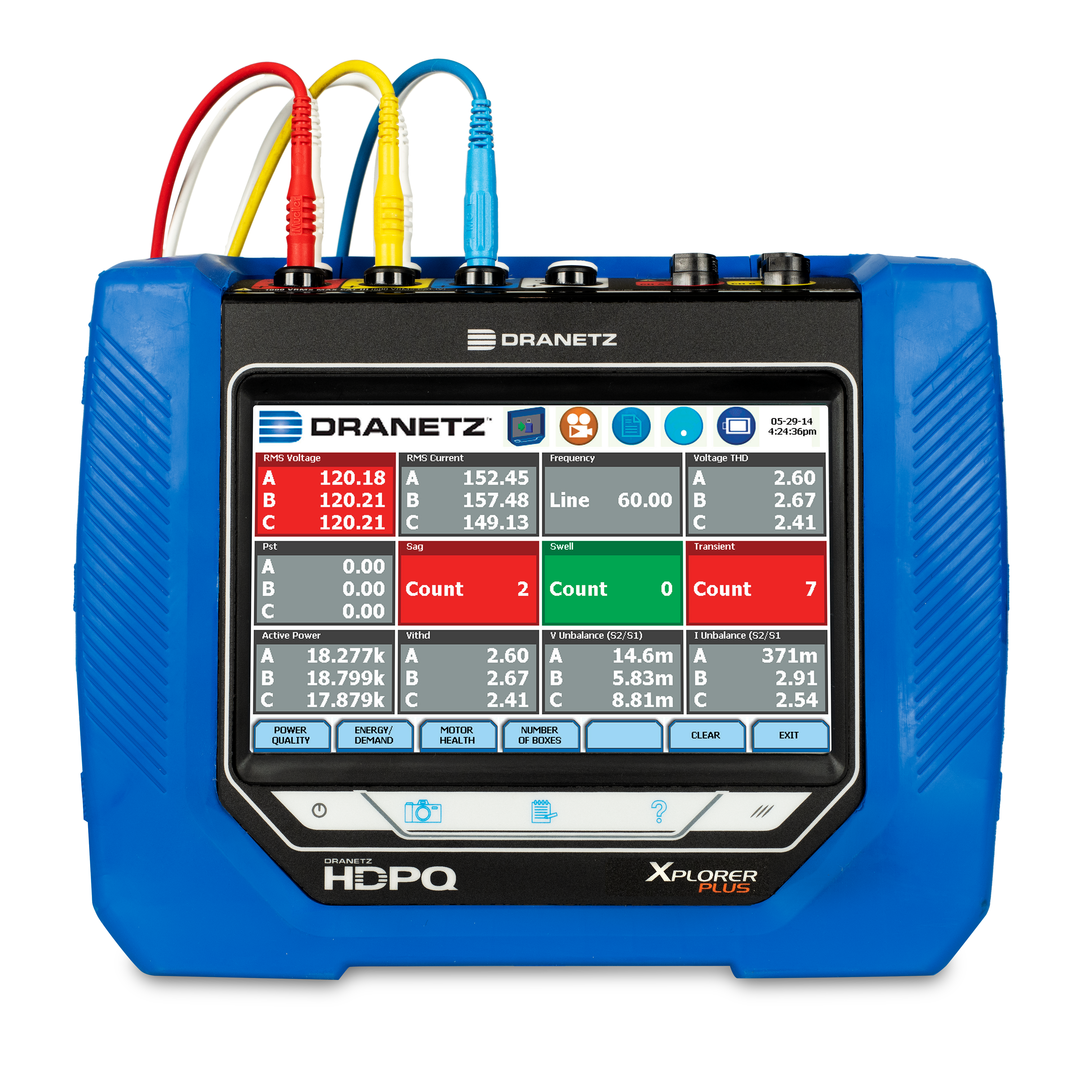 Analizadores de Redes Eléctricas Portátiles DRANETZ